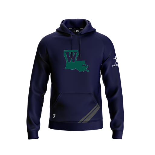 [FOLHSMNV-YXS-LOGO2] Decker Summit Hoodie (Youth XS, Navy, Logo 2)