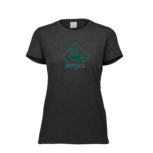 [FTSCUBBK-FAXS-LOGO1] Decker Women's Tri-Blend T-Shirt - Short Sleeve (Female Adult XS, Black, Logo 1)