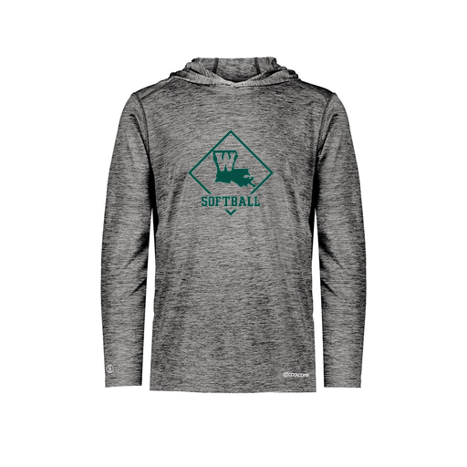 [FOLHCGBK-AS-LOGO1] Decker Men's Charge Hoodie (Adult S, Black, Logo 1)