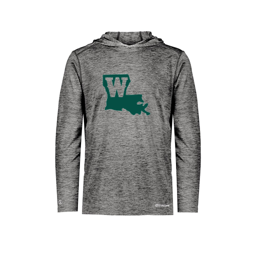 [FOLHCGBK-AS-LOGO2] Decker Men's Charge Hoodie (Adult S, Black, Logo 2)