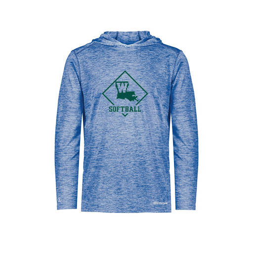 [FOLHCGRY-AS-LOGO1] Decker Men's Charge Hoodie (Adult S, Royal, Logo 1)