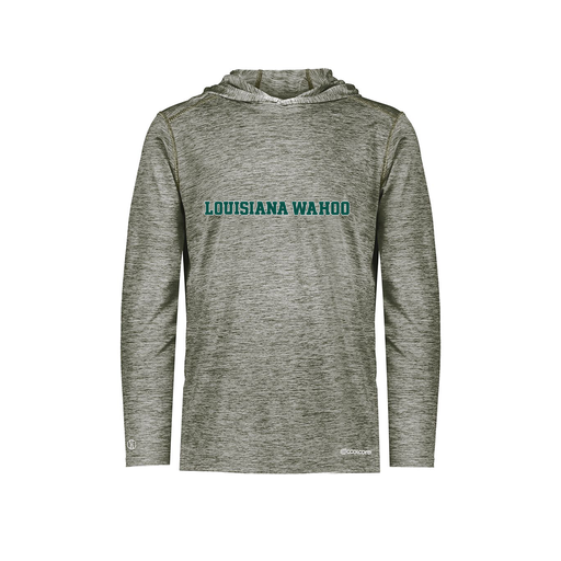 [FOLHCGGY-YS-LOGO3] Decker Youth Charge Hoodie (Youth S, Gray, Logo 3)