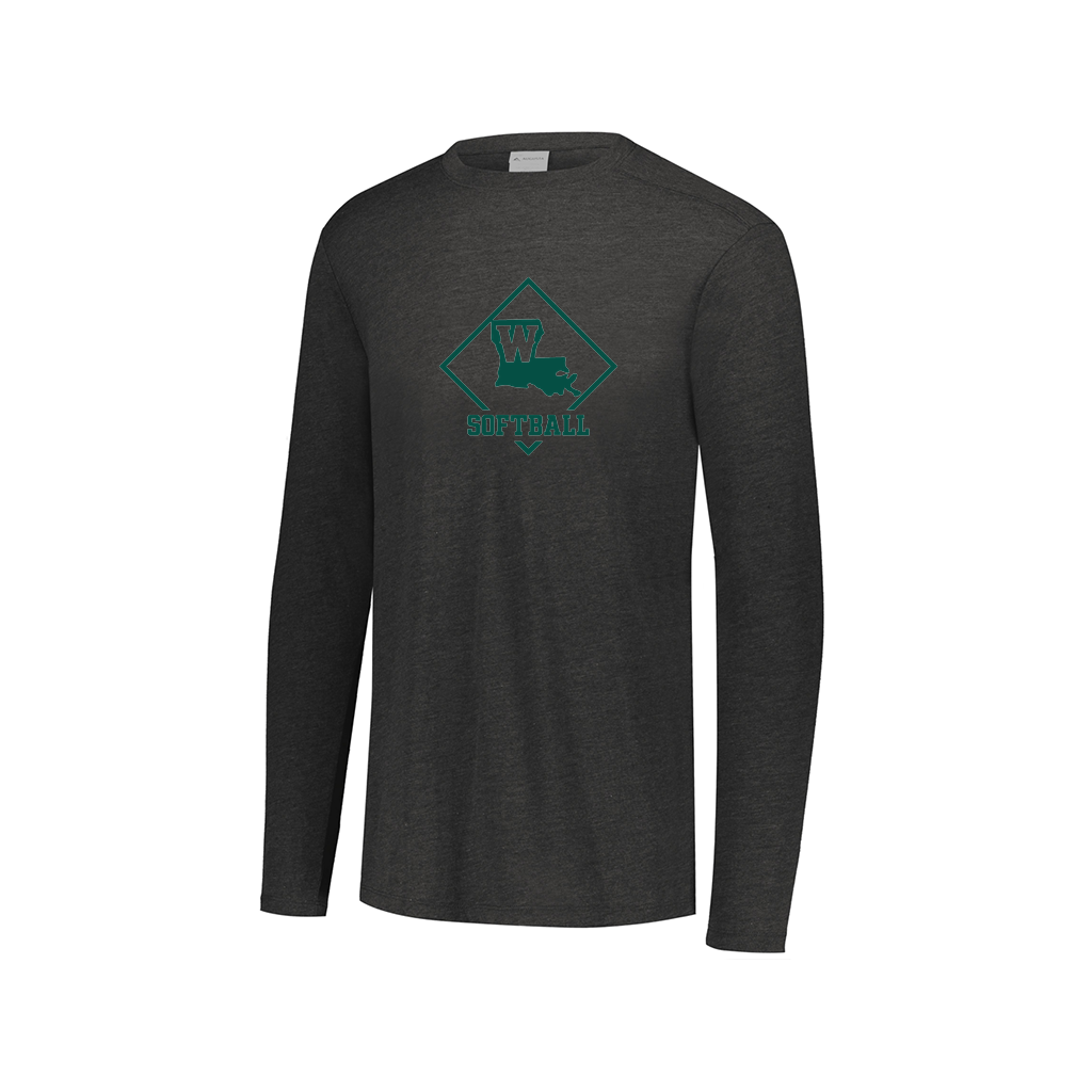 Decker Men's Tri-Blend T-Shirt - Long Sleeve
