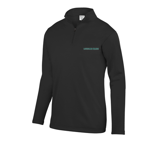 [FOLQFFBK-AS-LOGO3] Decker Men's FlexFleece 1/4 Zip (Adult S, Black, Logo 3)