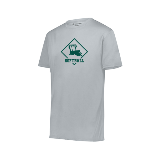[222819.099.XXS-LOGO1] Youth Movement Dri Fit Shirt (Youth XXS, Silver, Logo 1)
