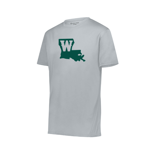 [222819.099.XXS-LOGO2] Youth Movement Dri Fit Shirt (Youth XXS, Silver, Logo 2)