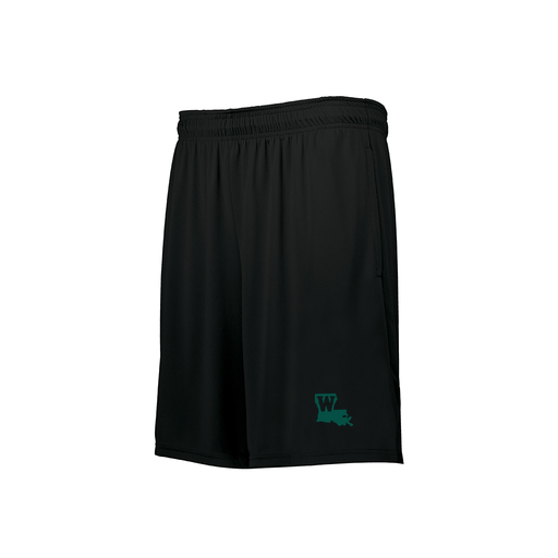 [229611.080.S-LOGO2] Decker Youth Swift Short (Youth S, Black, Logo 2)