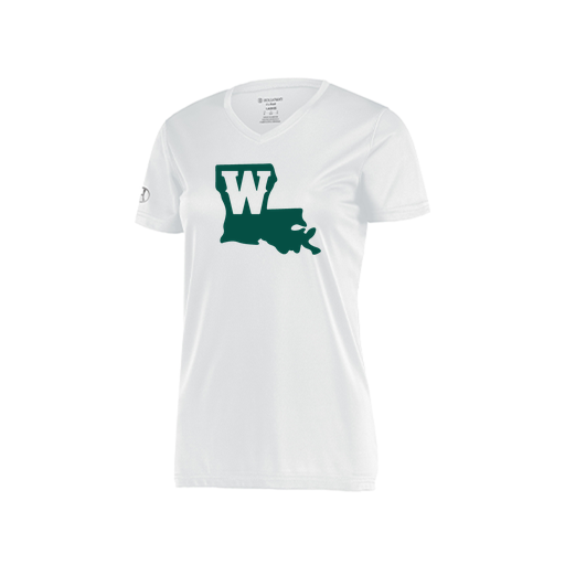 [222820.005.S-LOGO2] Ladies Movement Dri Fit Shirt (Female Adult S, White, Logo 2)