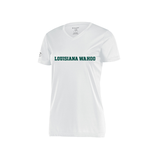 [222820.005.S-LOGO3] Ladies Movement Dri Fit Shirt (Female Adult S, White, Logo 3)