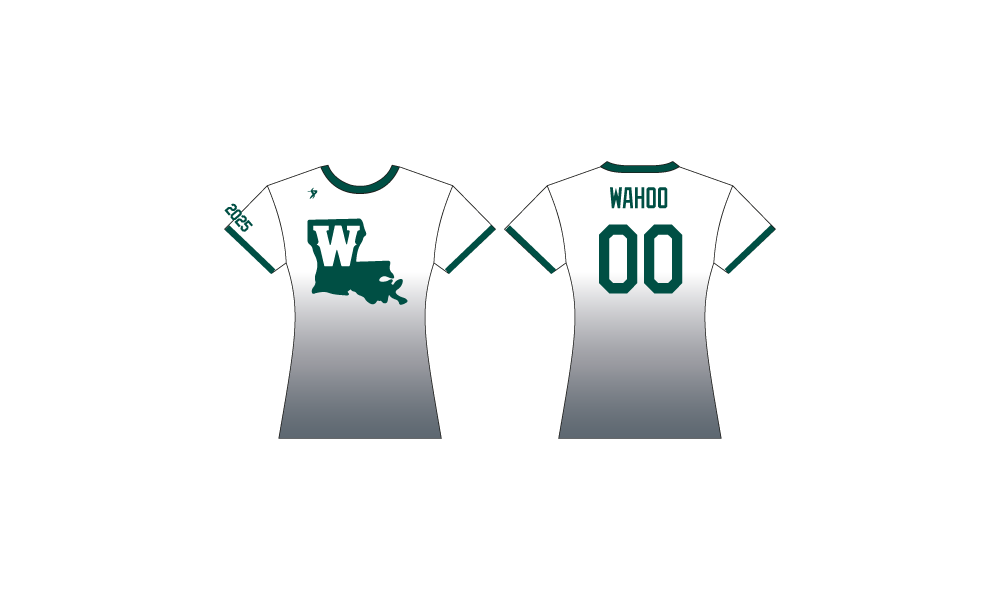 Louisiana Wahoo Softball - Gradient Crew Neck Jersey (2026)