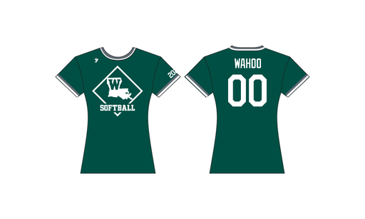 Louisiana Wahoo Softball - Green Jersey